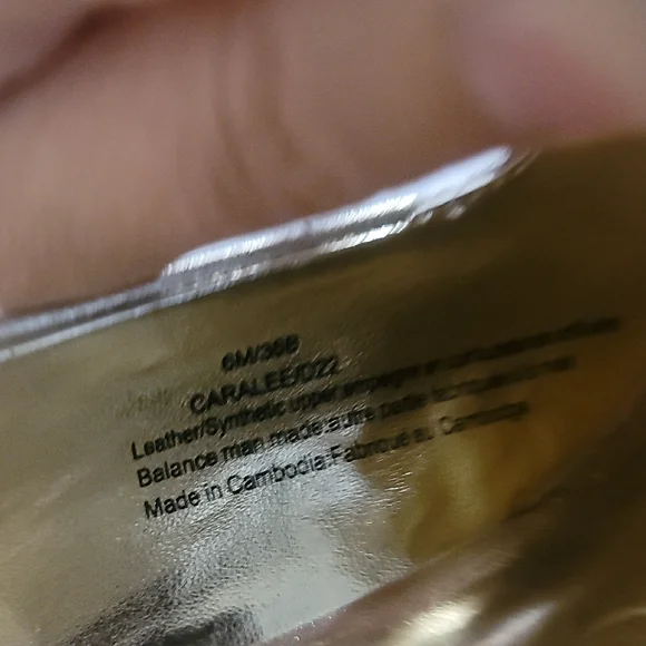 Karl Lagerfeld Gold and Black Wedge Shoes Size 6 Womens!! - Picture 5 of 9